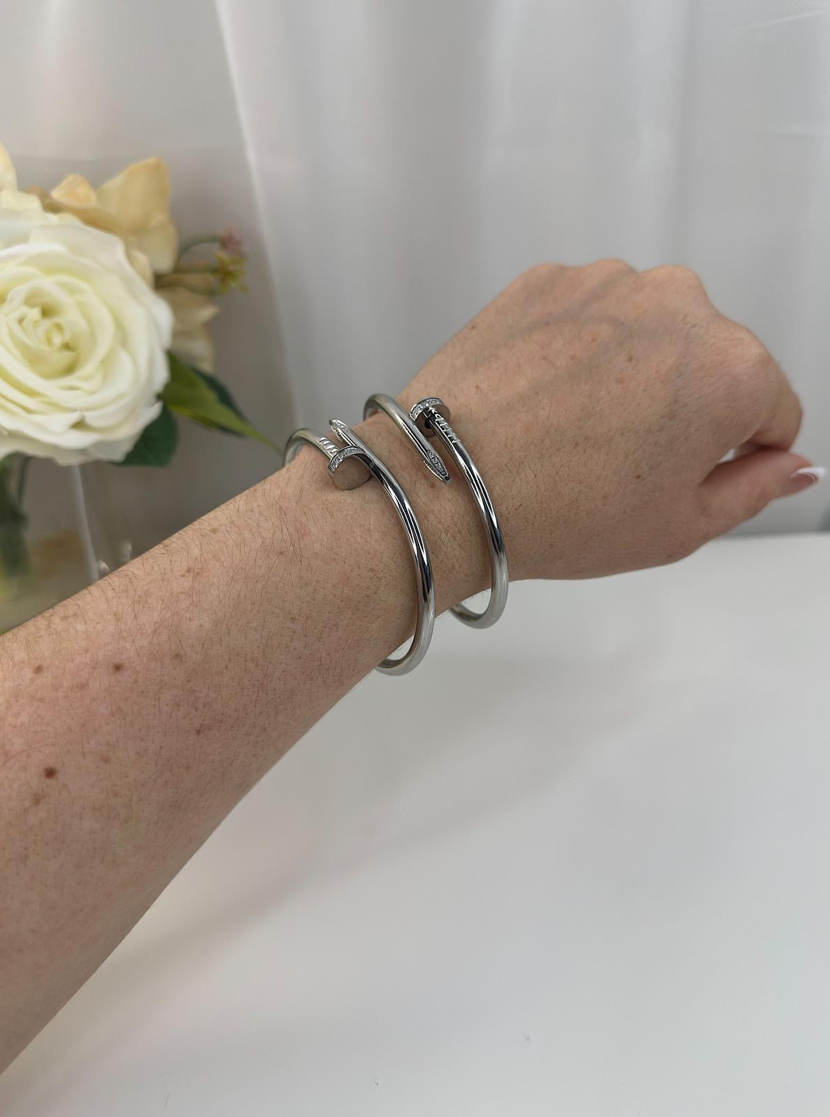 Pulsera de Clavo Silver