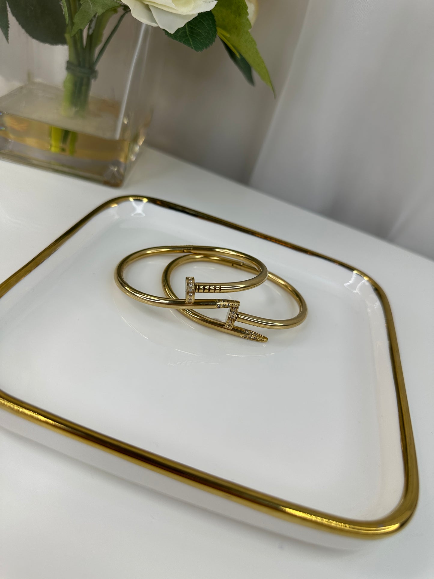 Pulsera de Clavo Oro