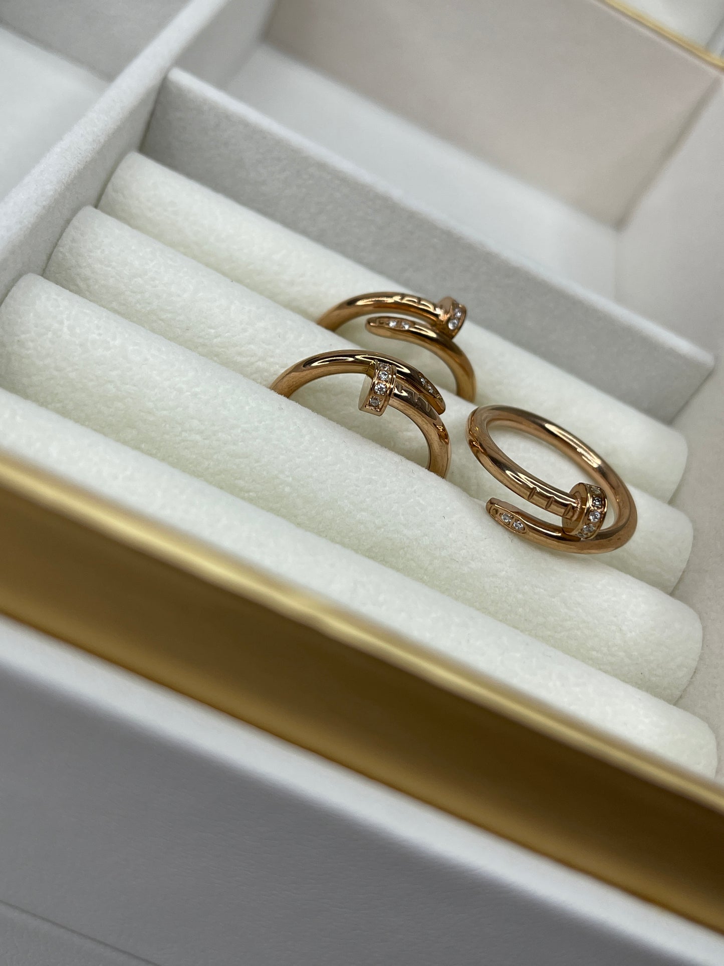 Anillo de Clavo Rose Golde