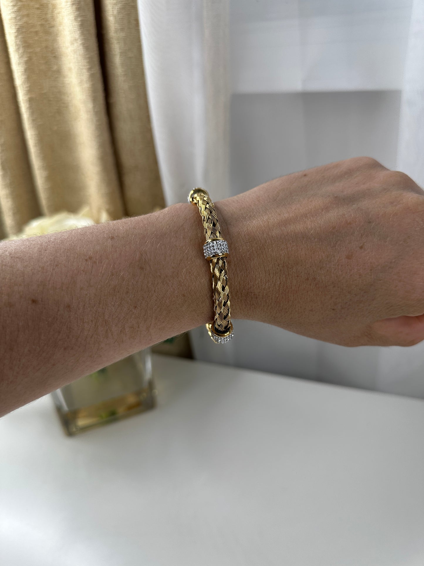 Brazalete de Trenza