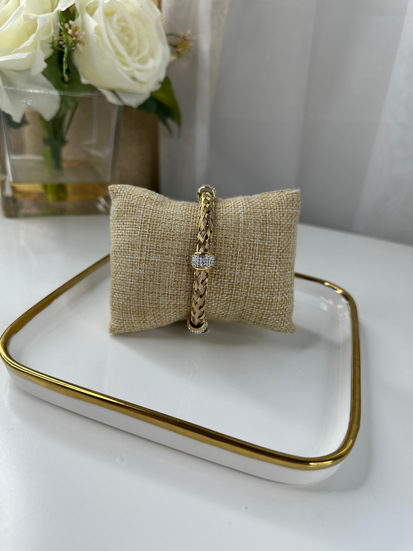 Brazalete de Trenza