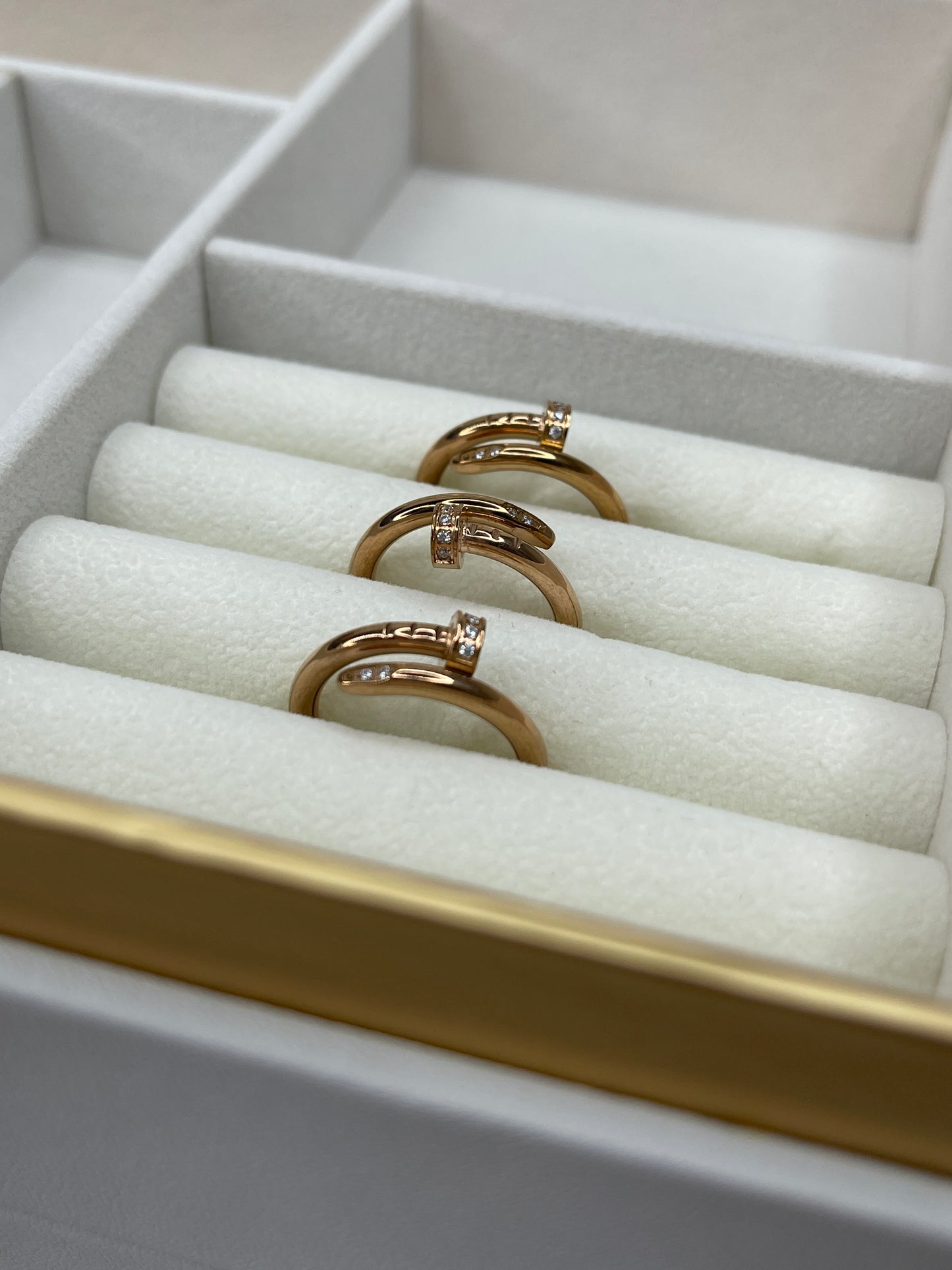 Anillo de Clavo Rose Golde