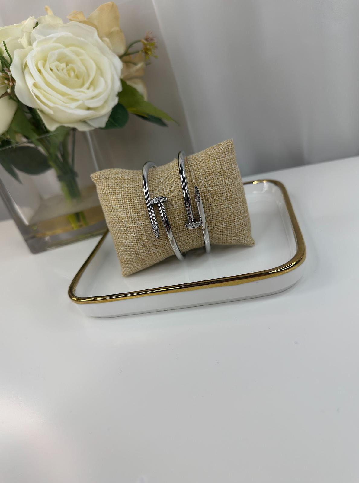 Pulsera de Clavo Silver