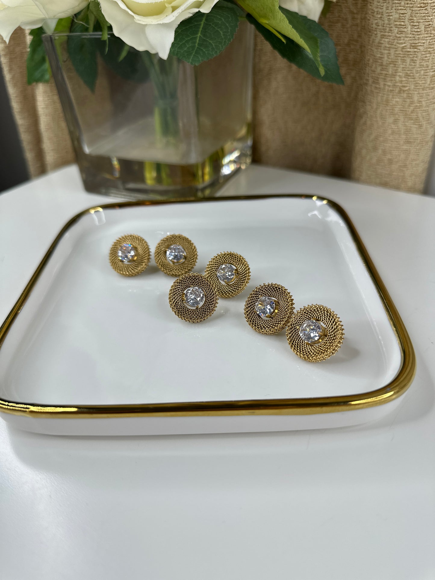 Aretes Lucely Oro