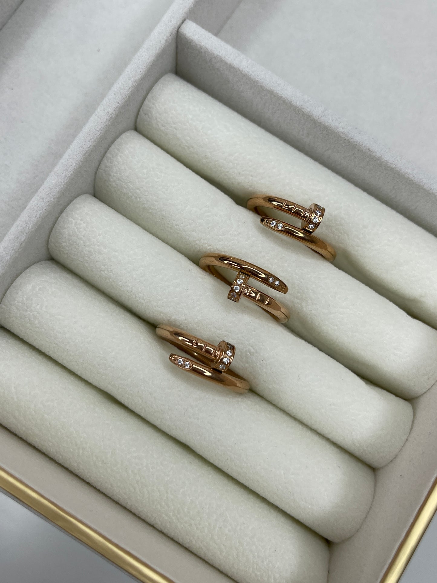 Anillo de Clavo Rose Golde