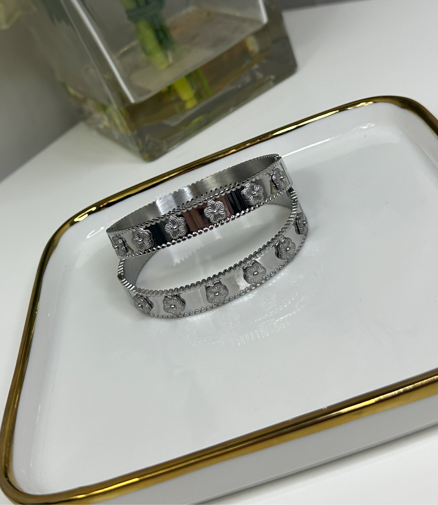 Brazalete Dafne Silver