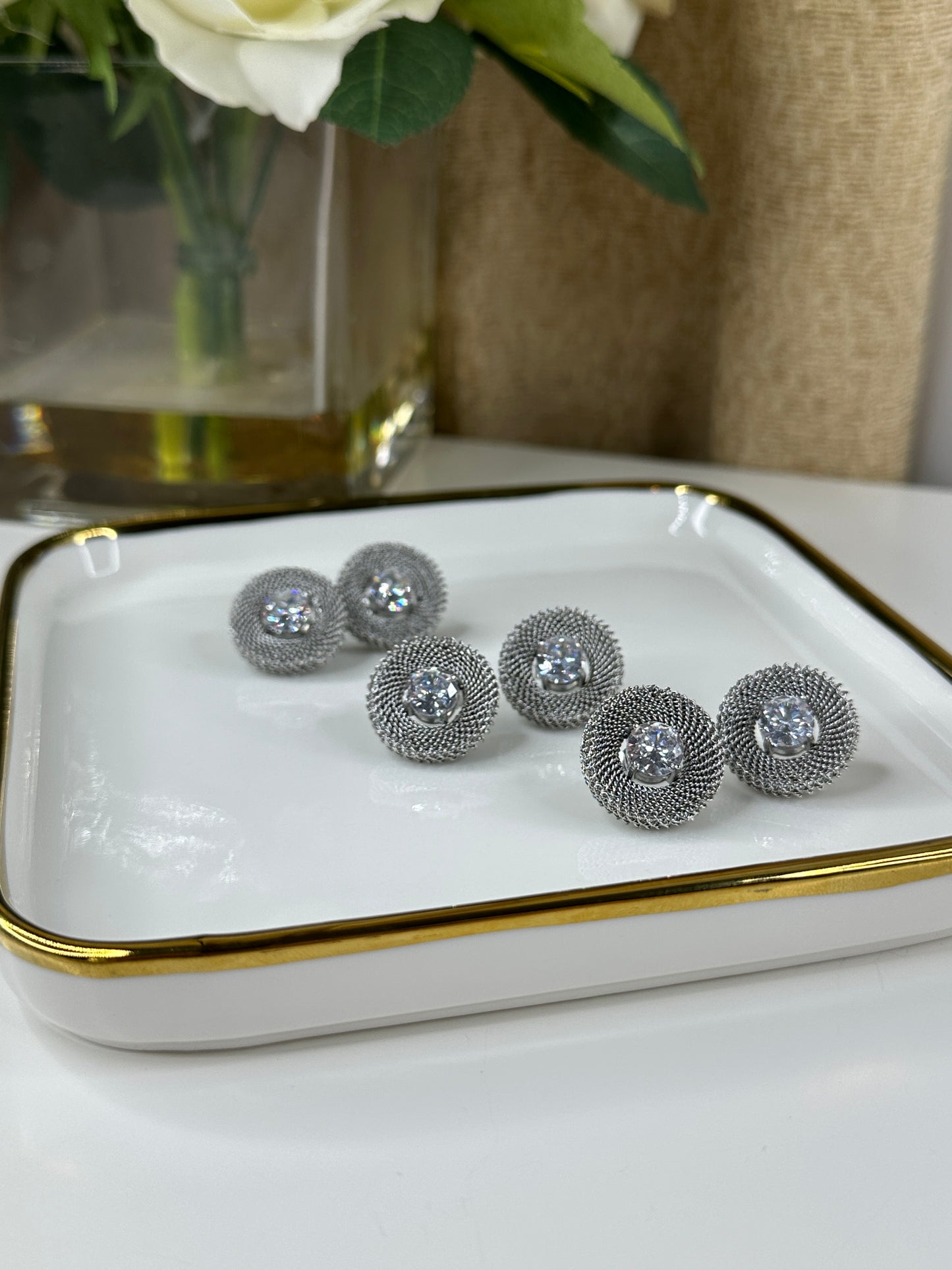 Aretes Lucely Silver