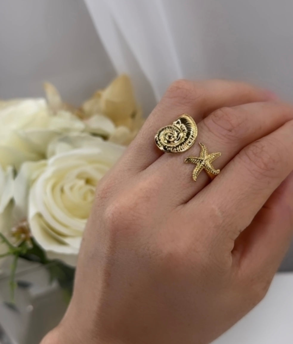 Anillo Caracol y Estrella