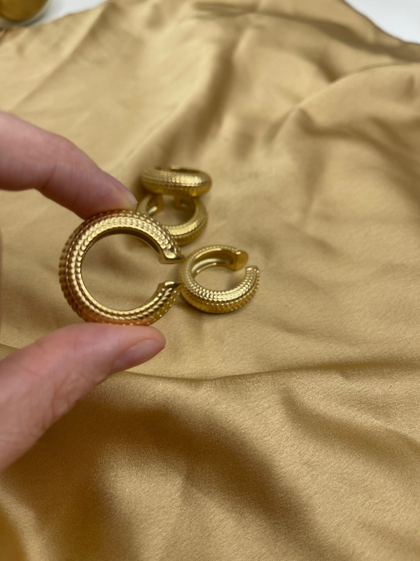 Pendientes Agata Dorado