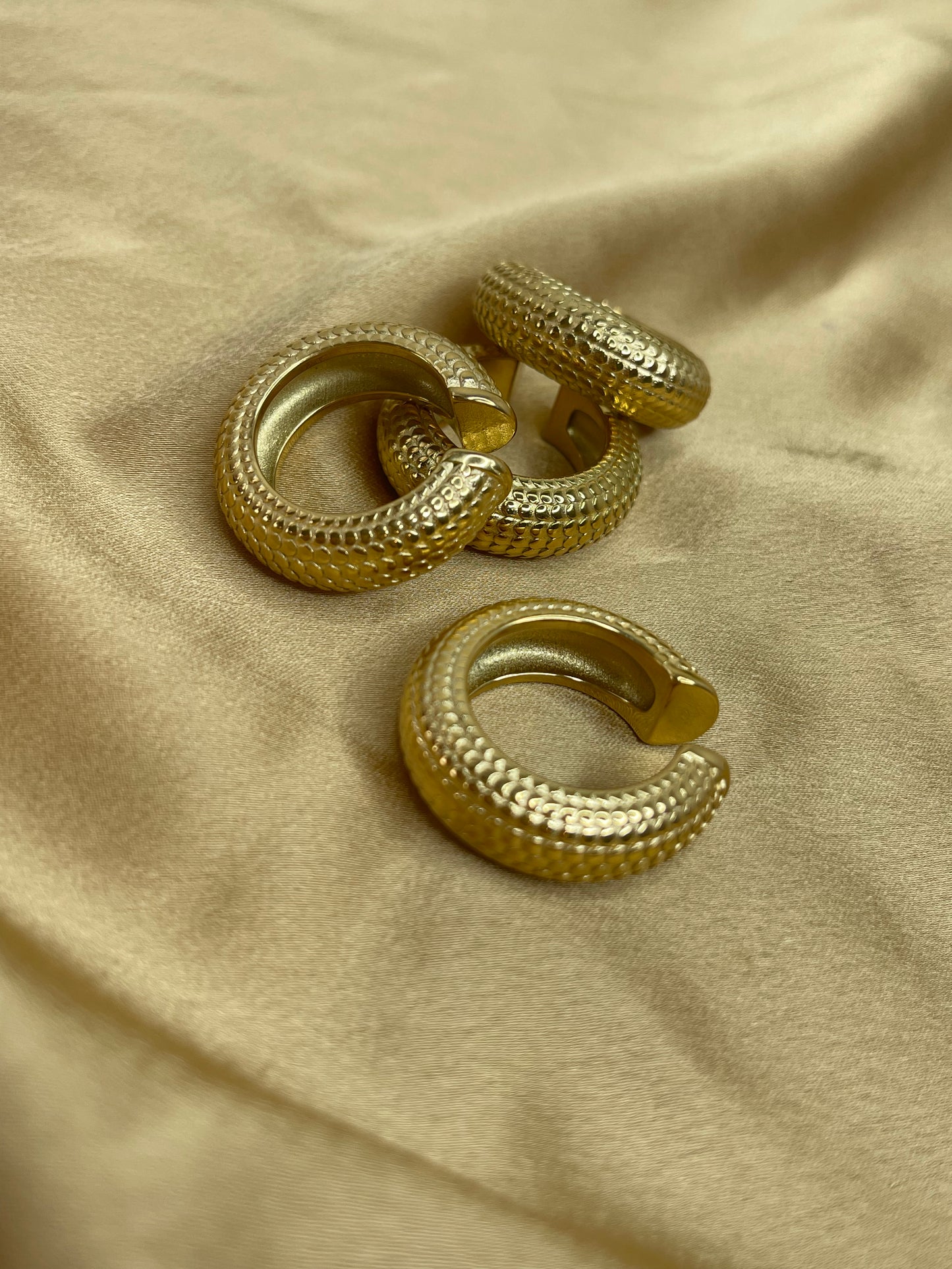 Pendientes Agata Dorado