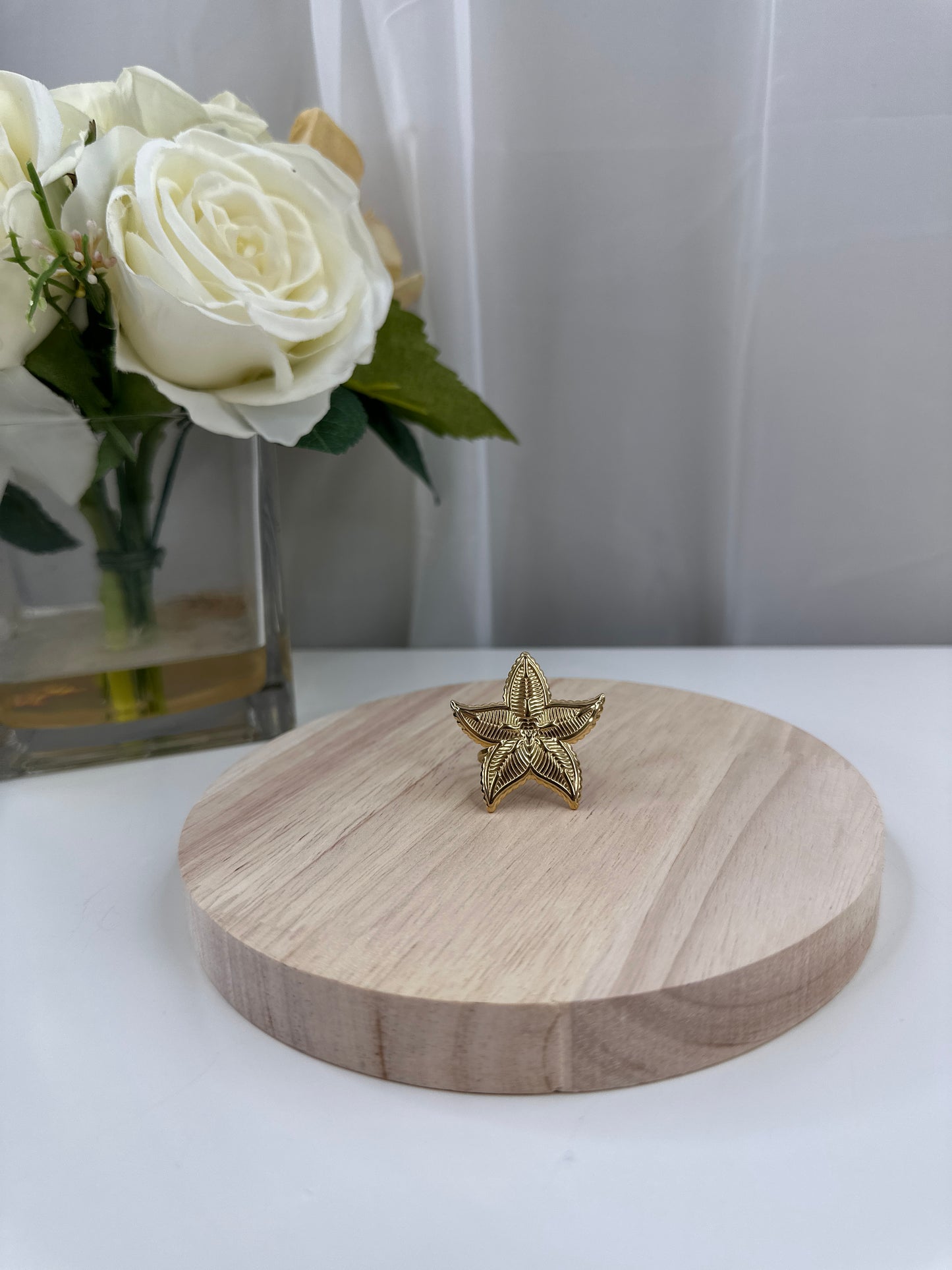 Anillo ala Estrella de Mar