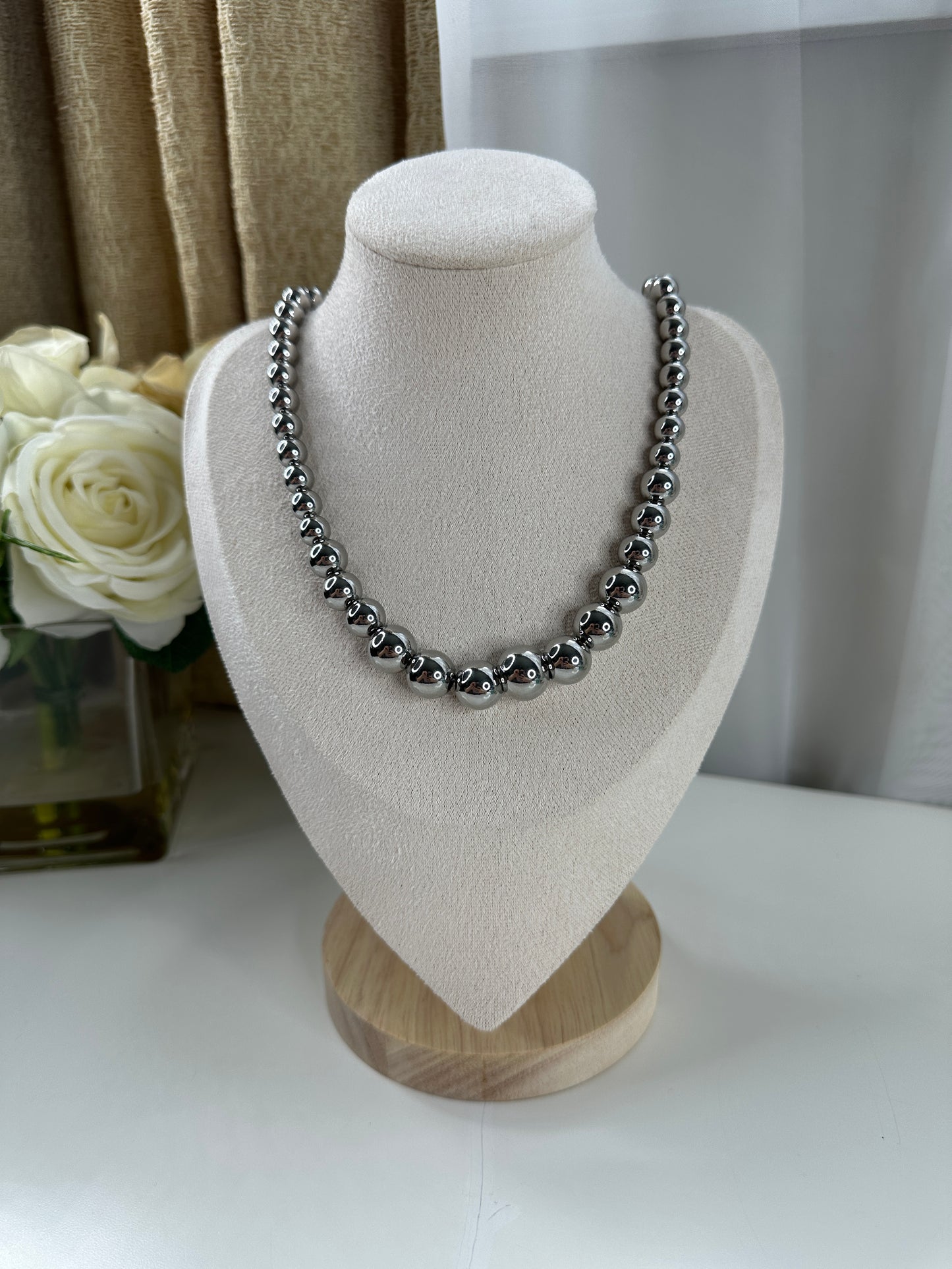 Marifer Necklace Silver