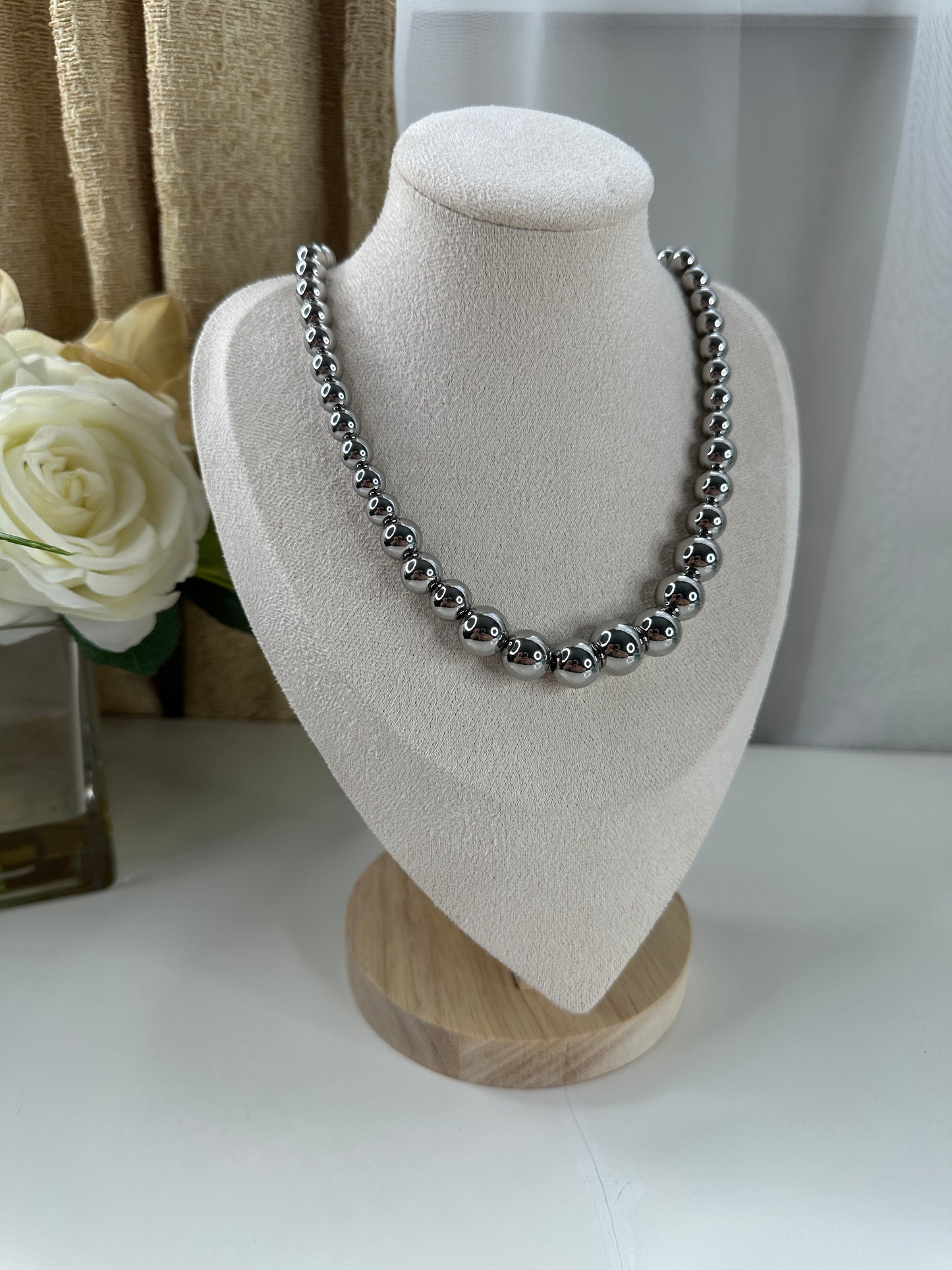 Marifer Necklace Silver