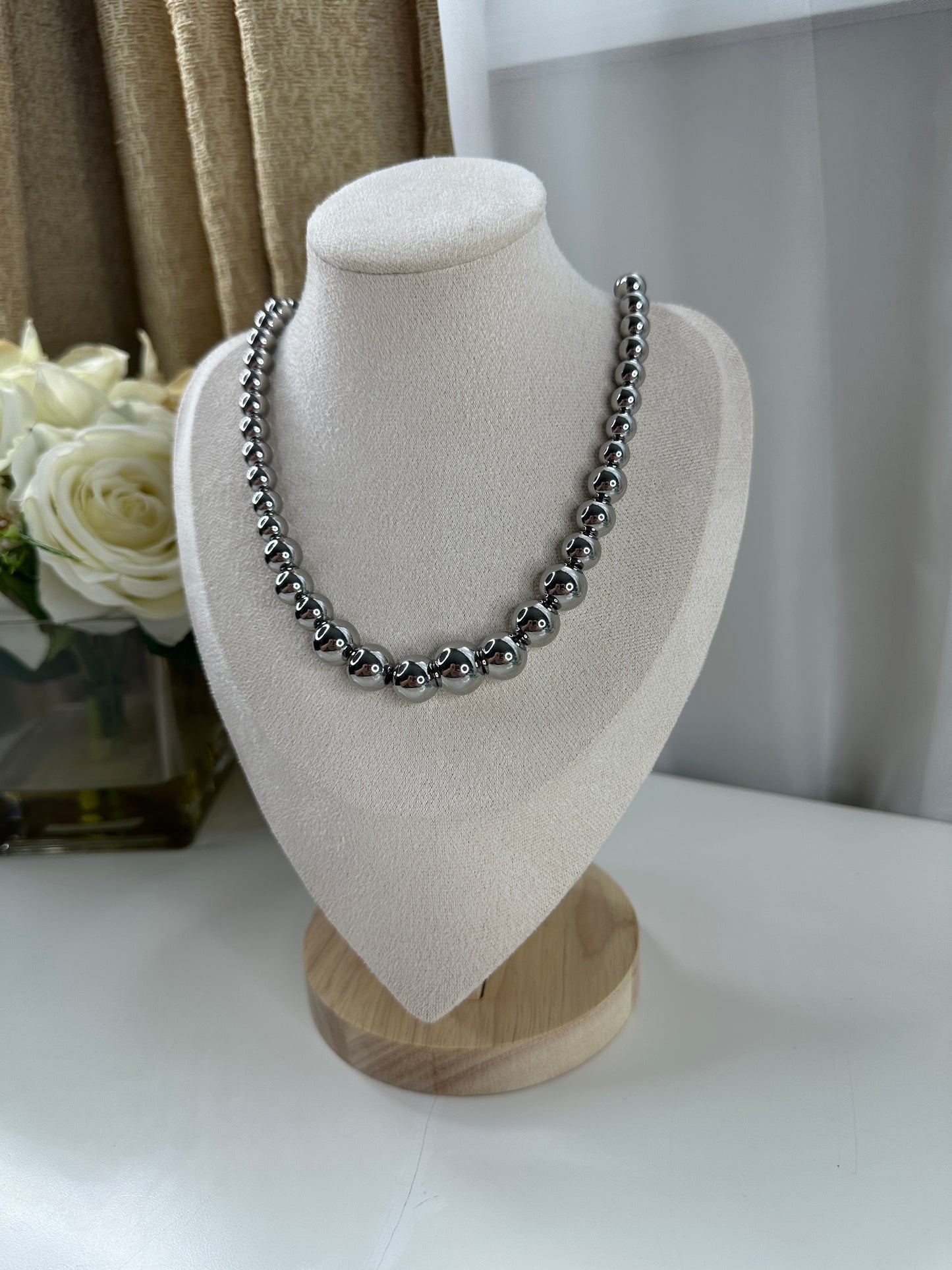 Marifer Necklace Silver