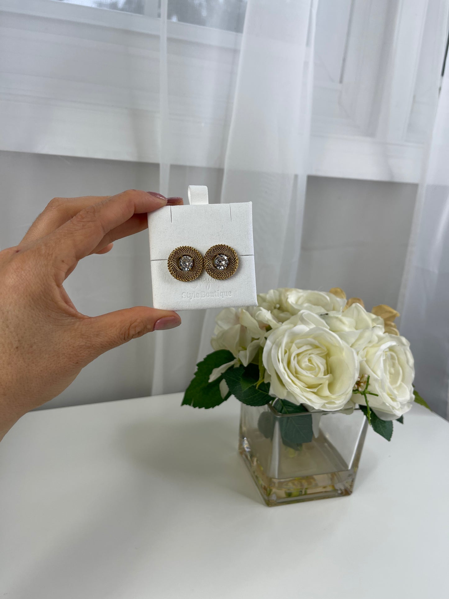 Lucely Gold Earrings