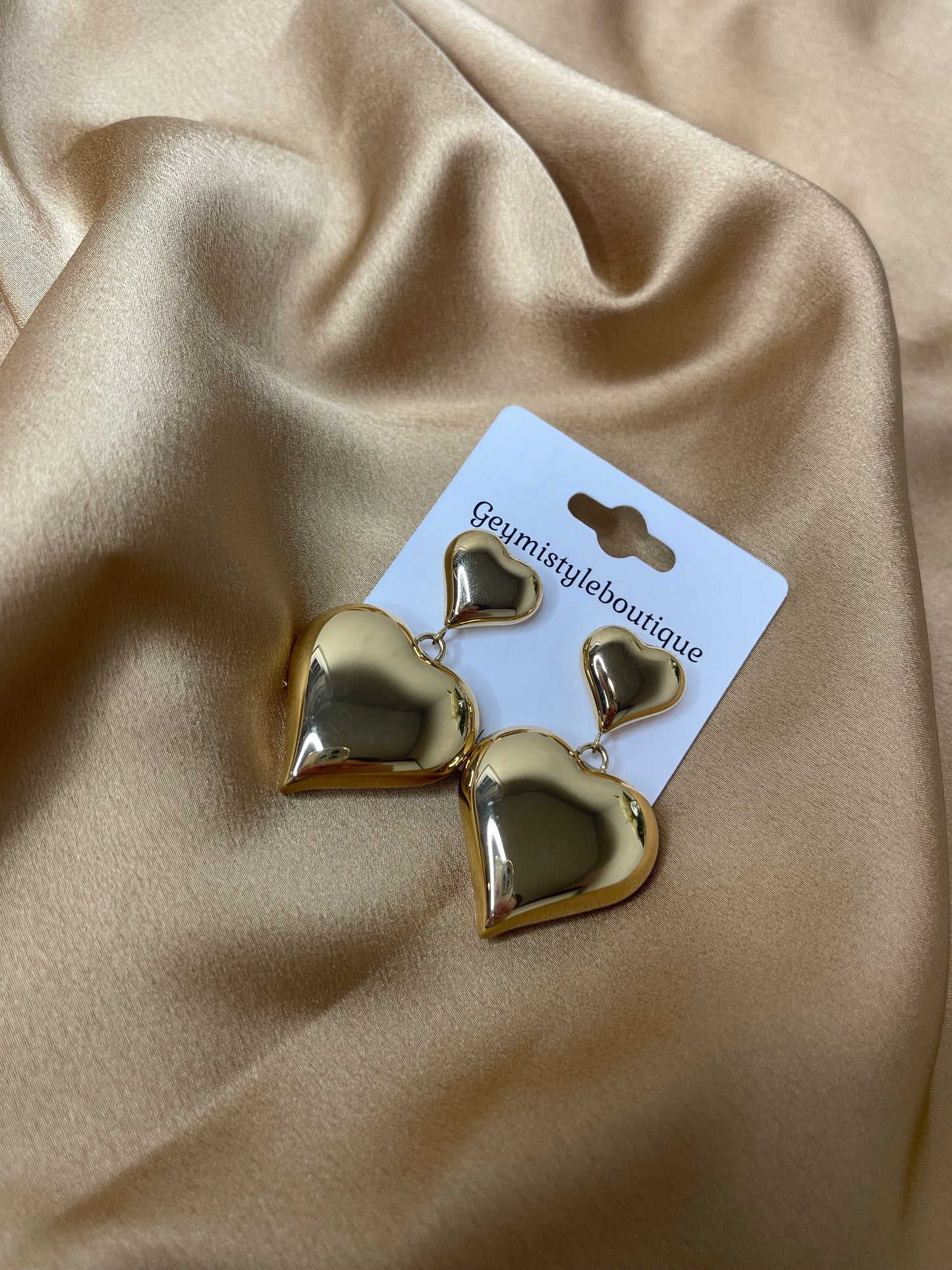 Aretes de corazón