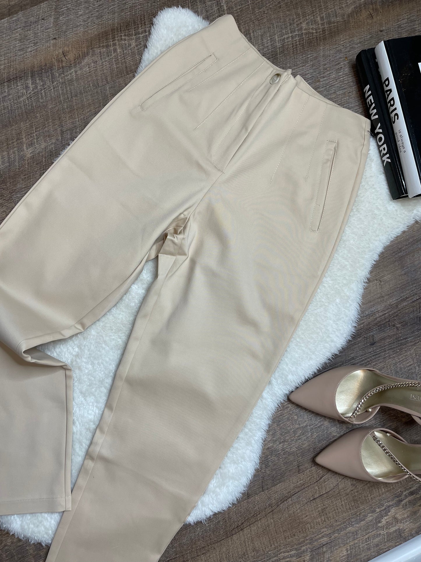 Alma Pantalón Beigeo