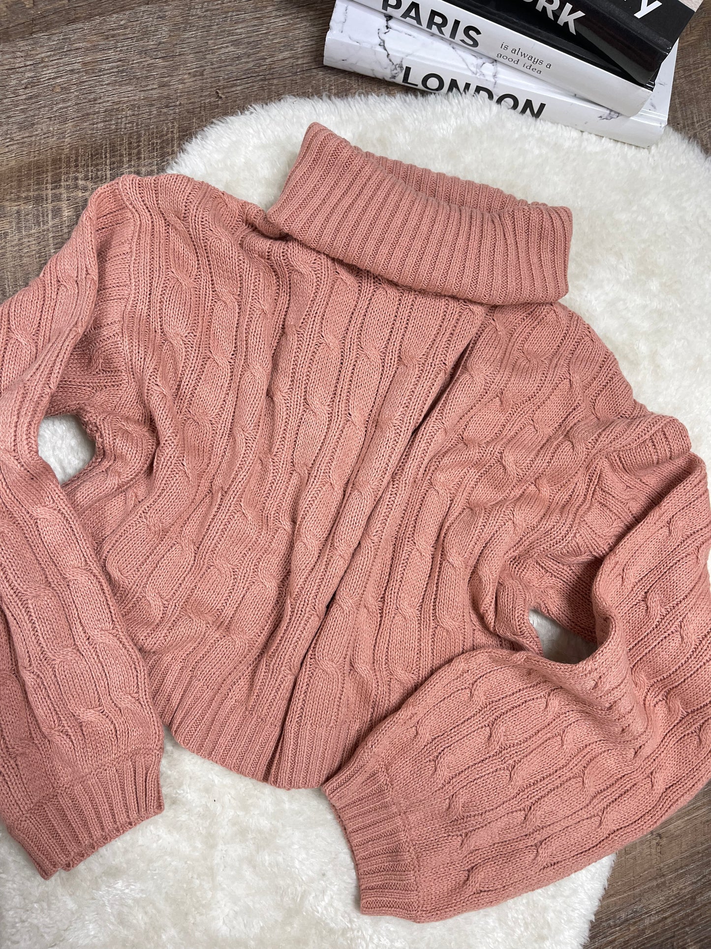 Magali Blusa de Tejido - Rosa