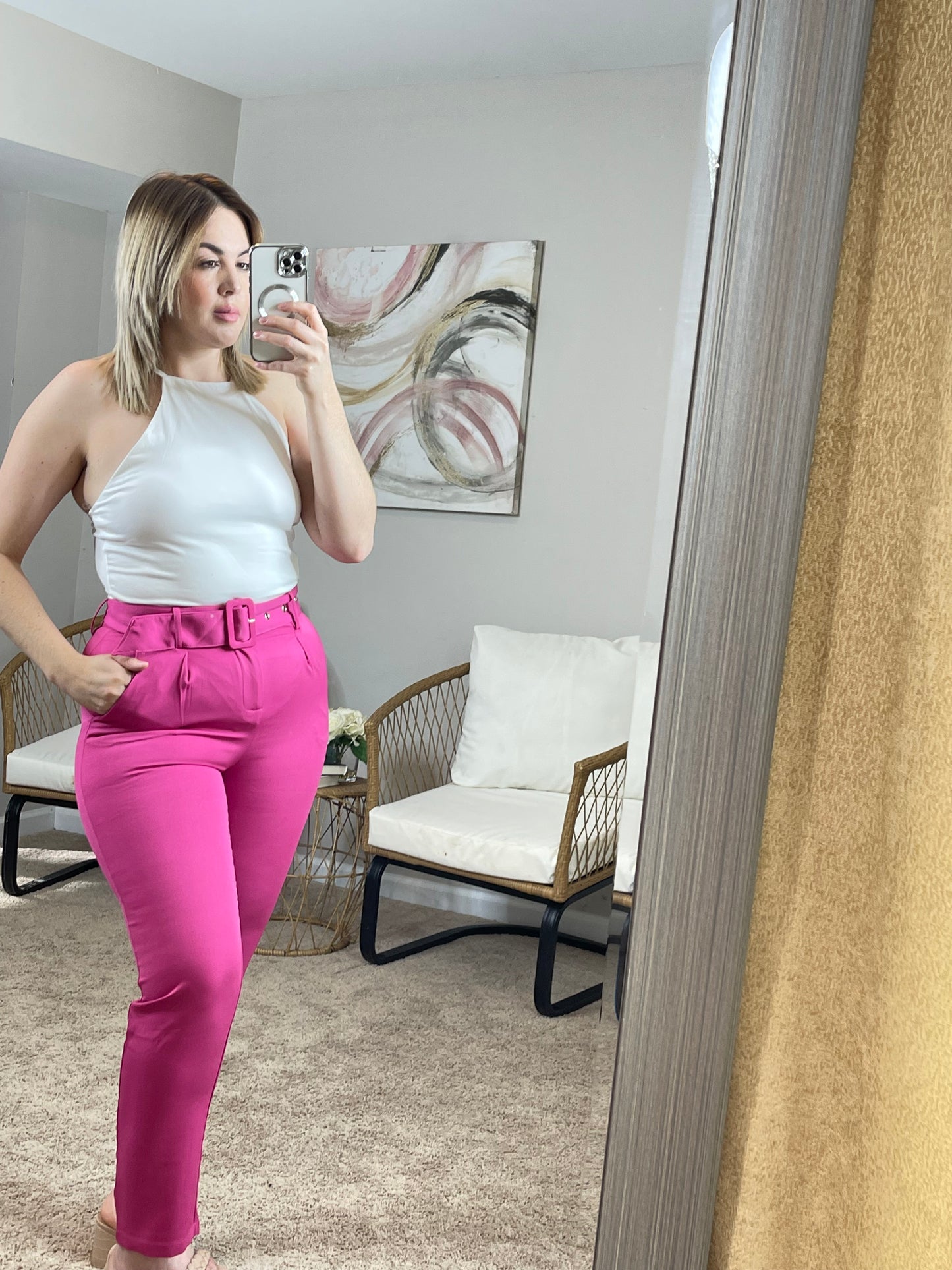 Dalia Pants Rosa