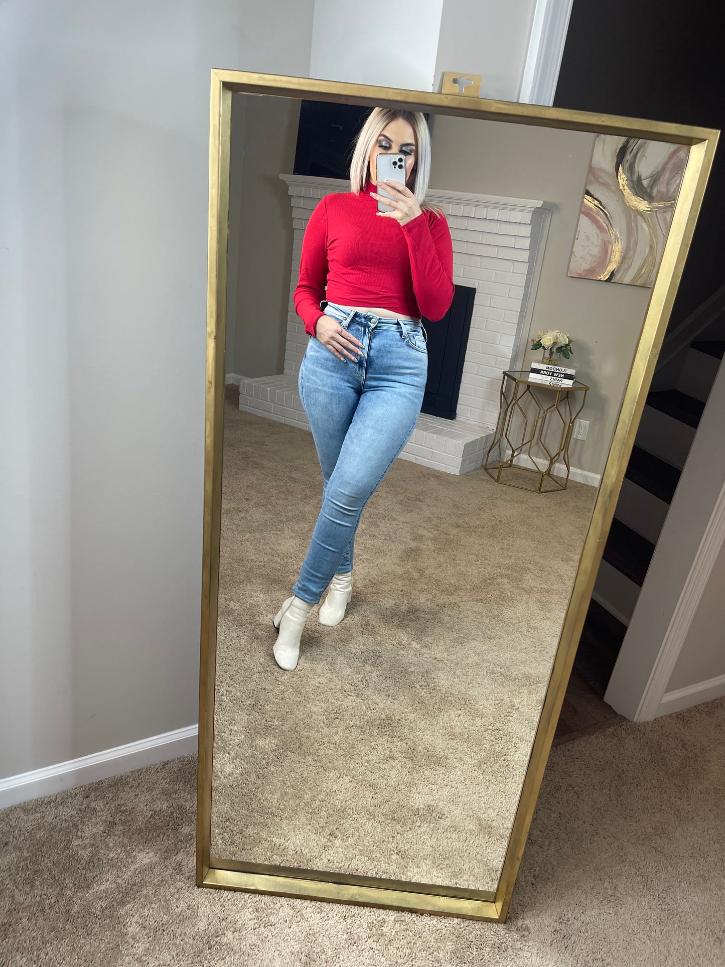 Victoria blusa -Roja