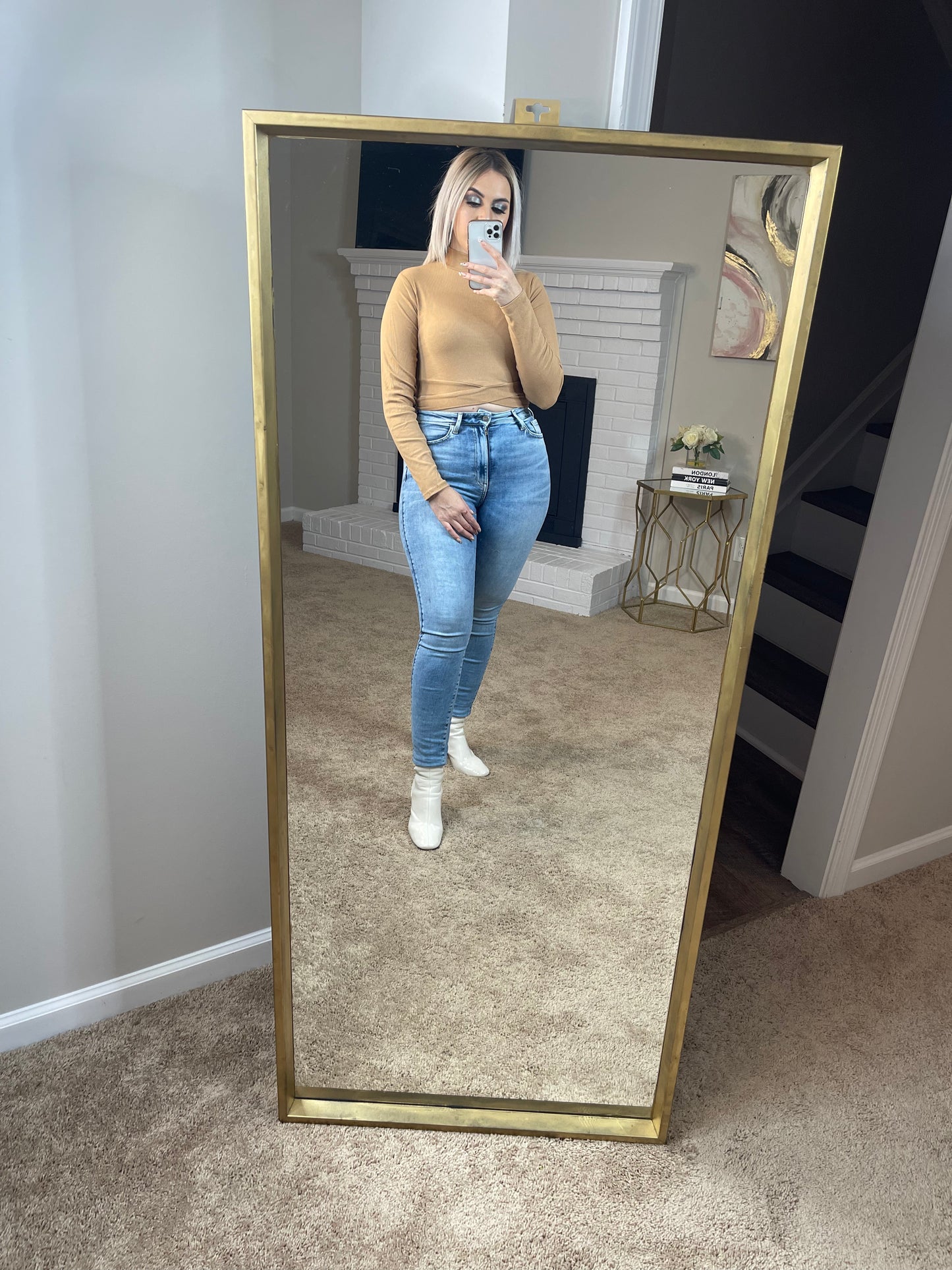 Victoria Blusa -Beige