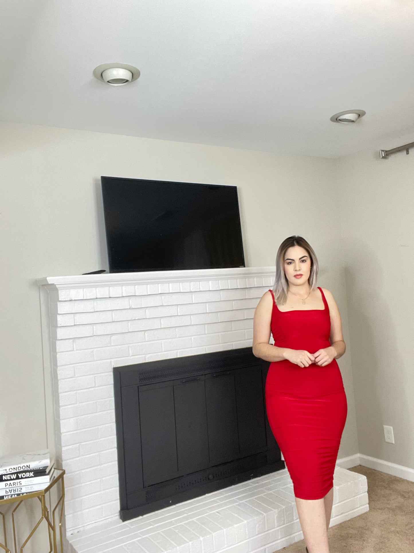 Geymi Vestido Rojo