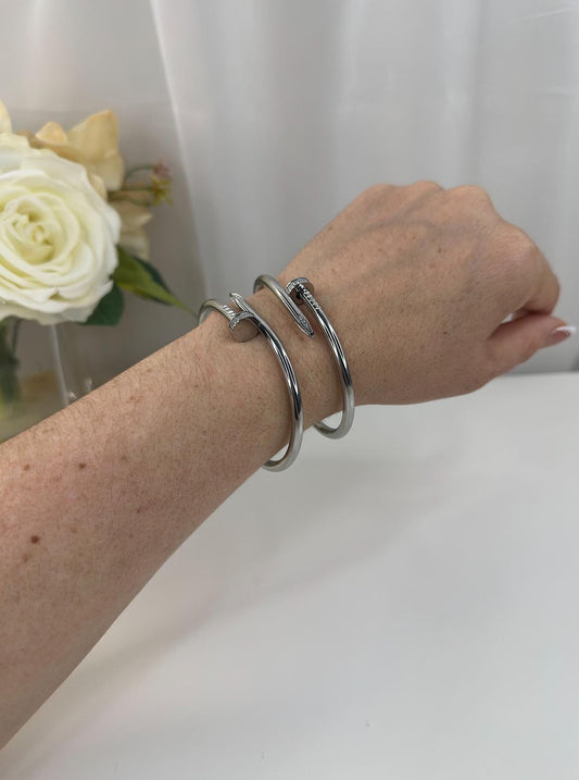 Pulsera de Clavo Silver