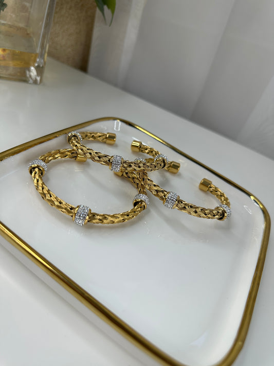 Brazalete de Trenza