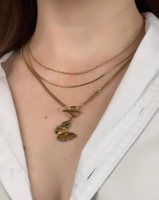 Collar Mariposa