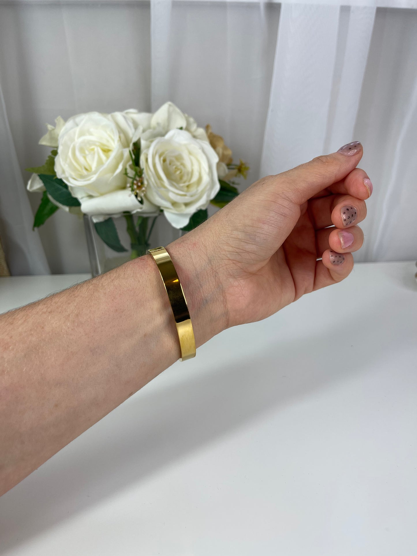 Brazalete Jossy Negra con Oro