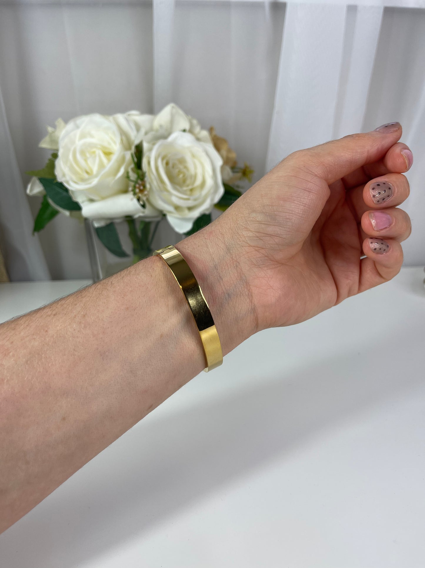 Brazalete Jossy Verde con Oro