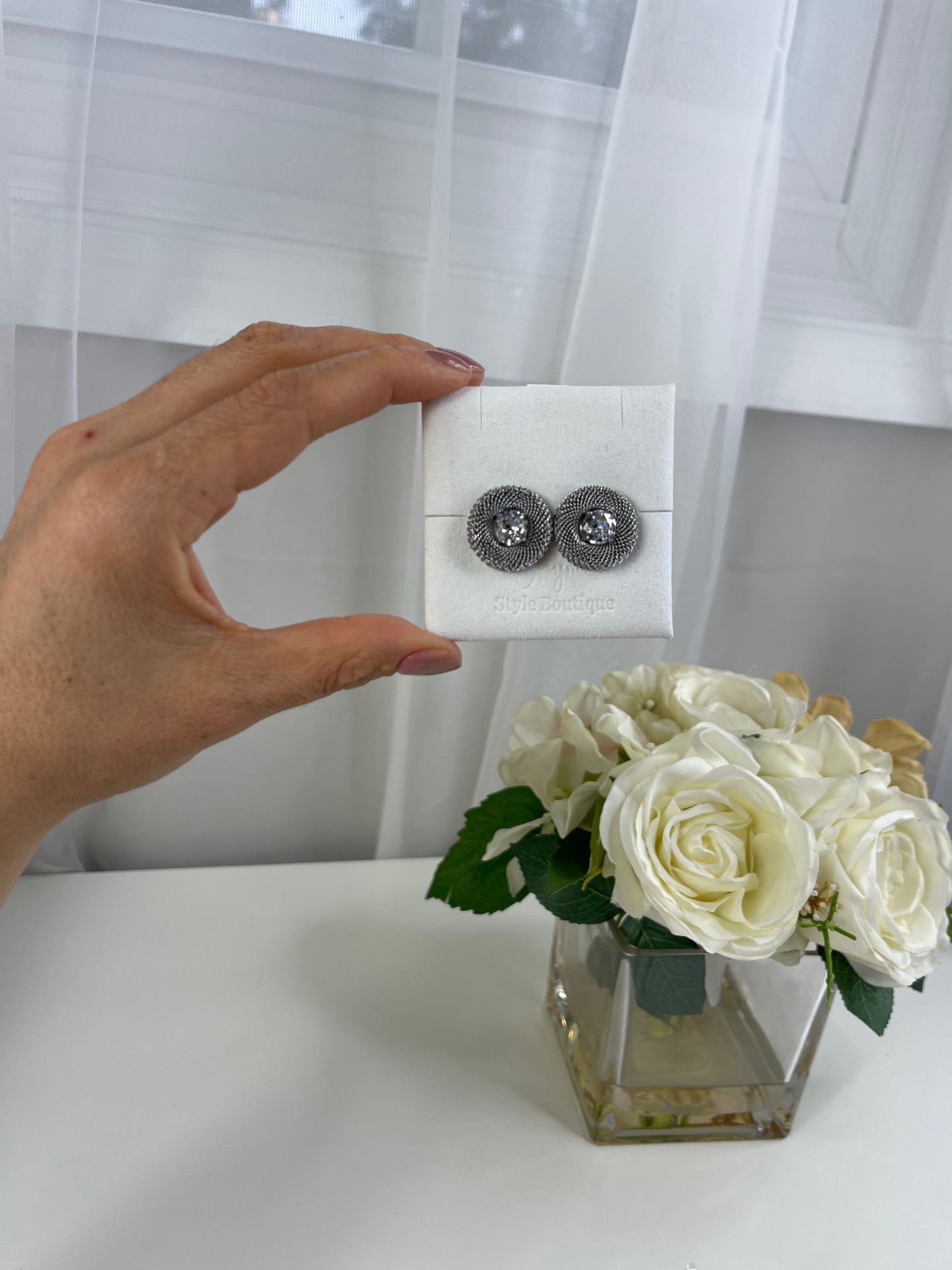 Lucely Silver Earrings
