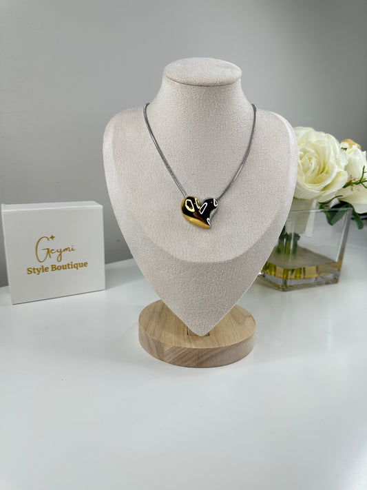 Necklace Sildy Oro/Silver