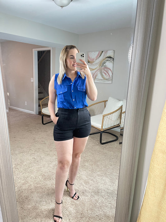 Blusa Nora Azul